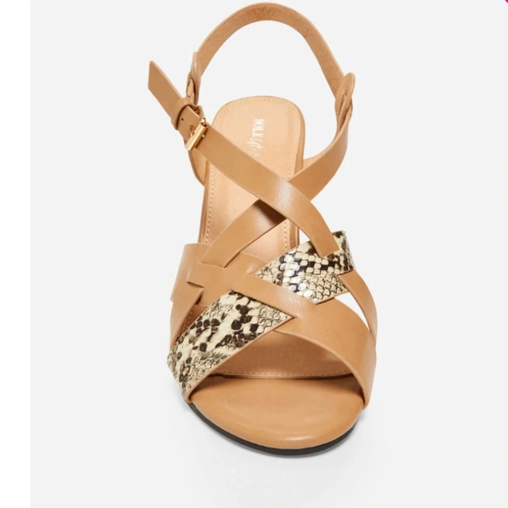 Ashley stewart strappy sandals